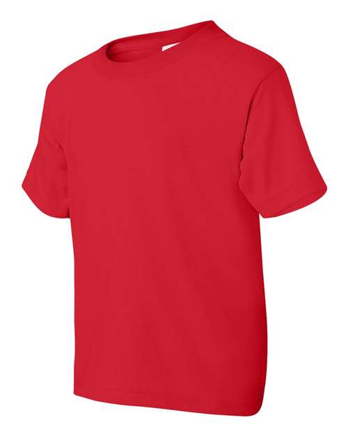 Gildan G800B Youth 50/50 T-Shirt #color_RED
