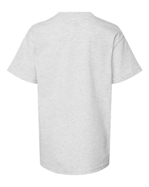 Hanes 5480 Youth Comfortsoft Cotton T-Shirt #color_ASH