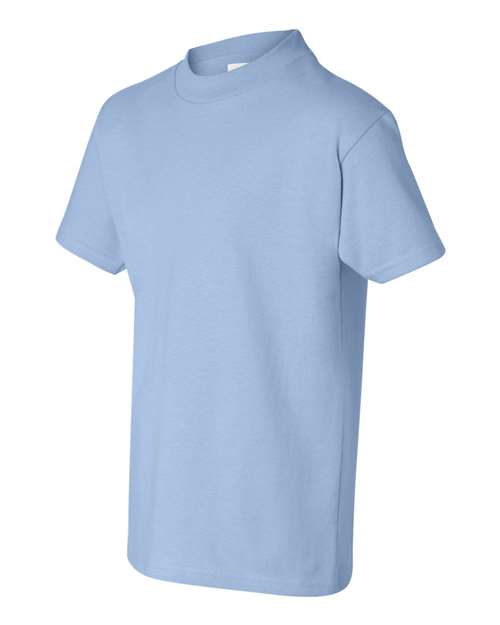 Hanes 54500 Youth Authentic-T T-Shirt #color_LIGHT BLUE