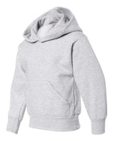 Hanes P473 Youth EcoSmart 50/50 Pullover Hooded Sweatshirt #color_ASH