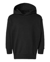 Rabbit Skins 3326 Toddler Pullover Fleece Hoodie #color_BLACK