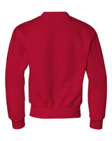 Jerzees 562B Youth NuBlend Fleece Crew #color_TRUE RED