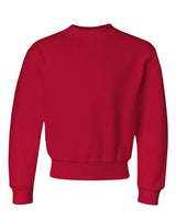 Jerzees 562B Youth NuBlend Fleece Crew #color_TRUE RED
