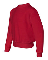 Jerzees 562B Youth NuBlend Fleece Crew #color_TRUE RED