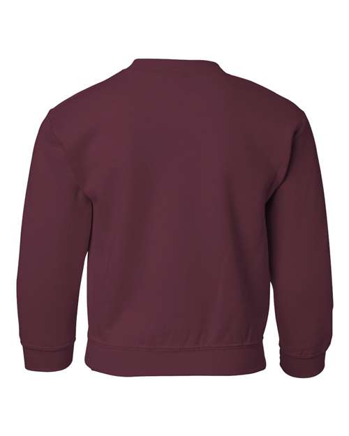 Gildan G180B Youth Heavy Blend 50/50 Fleece Crew #color_MAROON