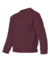 Gildan G180B Youth Heavy Blend 50/50 Fleece Crew #color_MAROON