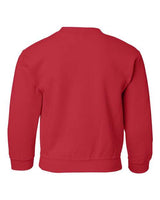 Gildan G180B Youth Heavy Blend 50/50 Fleece Crew #color_RED