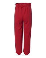 Jerzees 973B Youth NuBlend Fleece Sweatpants #color_TRUE RED
