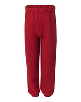 Jerzees 973B Youth NuBlend Fleece Sweatpants #color_TRUE RED