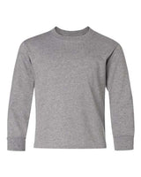 Jerzees 29BL Youth DRI-POWER ACTIVE Long-Sleeve T-Shirt #color_OXFORD