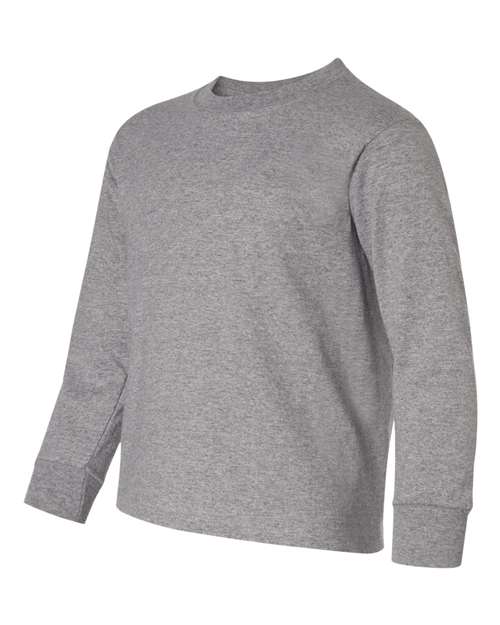 Jerzees 29BL Youth DRI-POWER ACTIVE Long-Sleeve T-Shirt #color_OXFORD