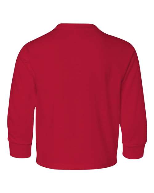 Jerzees 29BL Youth DRI-POWER ACTIVE Long-Sleeve T-Shirt #color_TRUE RED