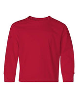 Jerzees 29BL Youth DRI-POWER ACTIVE Long-Sleeve T-Shirt #color_TRUE RED