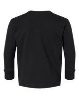 Rabbit Skins 3311 Toddler Long-Sleeve T-Shirt #color_BLACK