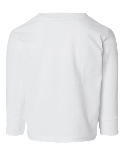 Rabbit Skins 3311 Toddler Long-Sleeve T-Shirt #color_WHITE