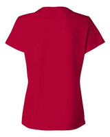 Hanes SL04 Ladies' Nano-T T-Shirt #color_DEEP RED