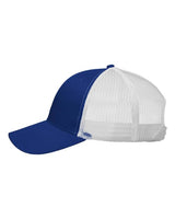 Valucap VC400 Mesh-Back Twill Trucker Cap #color_Royal/ White