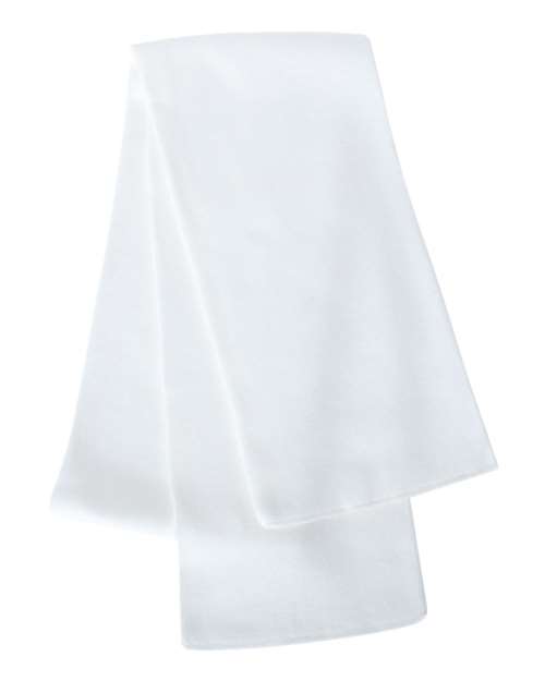 Sportsman SP04 Knit Scarf #color_White