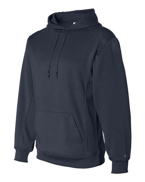 Badger 1454 Performance Fleece Hooded Sweatshirt #color_Navy