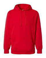 Badger 1454 Performance Fleece Hooded Sweatshirt #color_Red