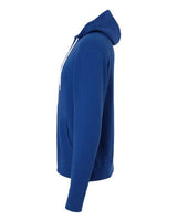 Independent Trading Co. AFX90UNZ Lightweight Full-Zip Hooded Sweatshirt #color_Cobalt