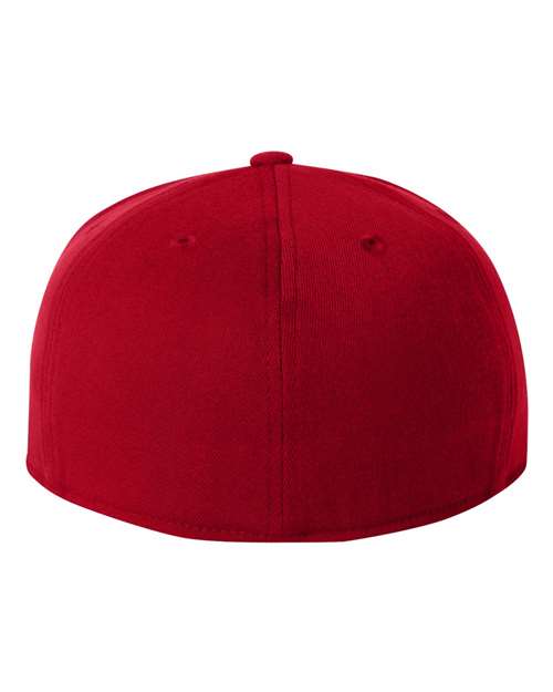 Flexfit 6210 Adult Premium 210 Fitted Cap #color_RED