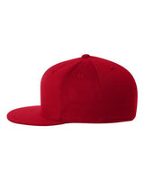 Flexfit 6210 Adult Premium 210 Fitted Cap #color_RED