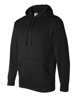 Augusta Sportswear 5505 Adult Wicking Fleece Hooded Sweatshirt #color_BLACK