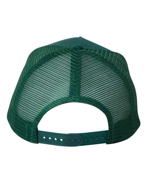 Valucap 8804H Five-Panel Trucker Cap #color_Forest