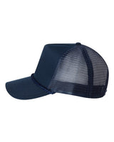 Valucap 8804H Five-Panel Trucker Cap #color_Navy