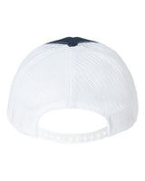 Classic Caps USA100 USA-Made Trucker Cap #color_Navy/ White