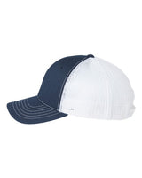 Classic Caps USA100 USA-Made Trucker Cap #color_Navy/ White