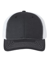 Classic Caps USA100 USA-Made Trucker Cap #color_Black/ White