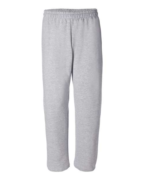 Gildan G184 Adult Heavy Blend Adult 50/50 Open-Bottom Sweatpant #color_SPORT GREY