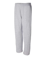 Gildan G184 Adult Heavy Blend Adult 50/50 Open-Bottom Sweatpant #color_SPORT GREY