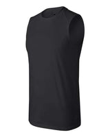 Badger 4130 B-Core Sleeveless T-Shirt #color_Black
