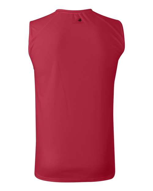 Badger 4130 B-Core Sleeveless T-Shirt #color_Red