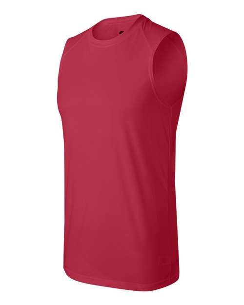Badger 4130 B-Core Sleeveless T-Shirt #color_Red