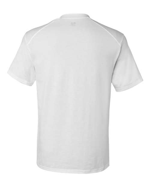 Badger 4820 B-Tech Cotton-Feel T-Shirt #color_White