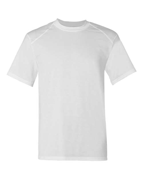 Badger 4820 B-Tech Cotton-Feel T-Shirt #color_White