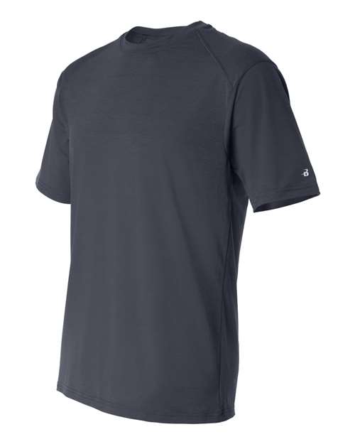 Badger 4820 B-Tech Cotton-Feel T-Shirt #color_Navy