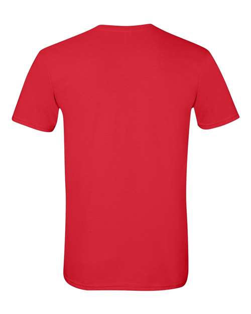 Gildan G640 Adult Softstyle 4.5 oz T-Shirt #color_RED