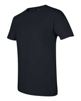 Gildan G640 Adult Softstyle 4.5 oz T-Shirt #color_BLACK