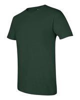 Gildan G640 Adult Softstyle 4.5 oz T-Shirt #color_FOREST GREEN