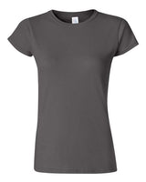 Gildan G640L Ladies' Softstyle 4.5 oz Fitted T-Shirt #color_CHARCOAL