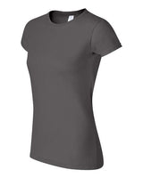 Gildan G640L Ladies' Softstyle 4.5 oz Fitted T-Shirt #color_CHARCOAL