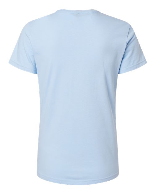 Gildan G640L Ladies' Softstyle 4.5 oz Fitted T-Shirt #color_LIGHT BLUE