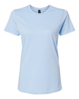 Gildan G640L Ladies' Softstyle 4.5 oz Fitted T-Shirt #color_LIGHT BLUE