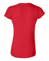 Gildan G640L Ladies' Softstyle 4.5 oz Fitted T-Shirt #color_RED