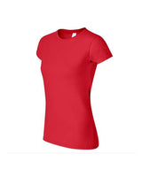 Gildan G640L Ladies' Softstyle 4.5 oz Fitted T-Shirt #color_RED